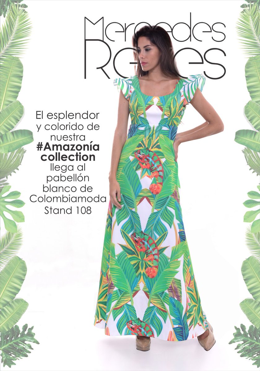 MercedesReyes_'s tweet photo. El esplendor de nuestra #Amazoniacollection llega al pabellón blanco de Colombiamoda. Stand 108. #Colombiamoda. https://t.co/mprW3Q60x4