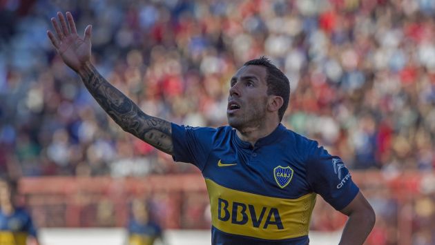 NuestroDiario's tweet photo. Tevez aseguró que no tiene planes para dejar Boca Juniors y que su meta es retirarse en ese club. | #BuenosAires https://t.co/X0zEcvSZIk