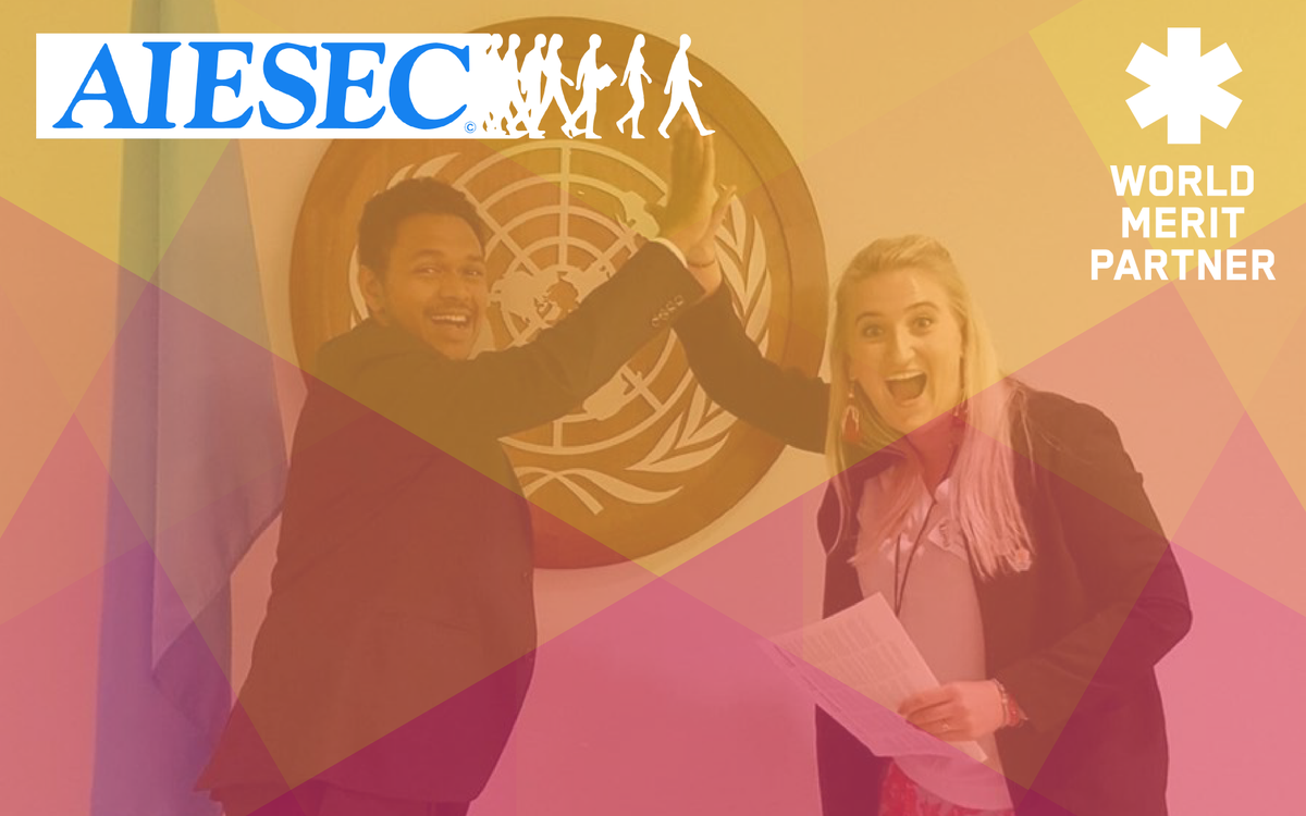 WorldMeritOrg's tweet photo. OFFICIAL ANNOUNCEMENT!
@WorldMeritOrg &amp; @AIESEC International are official partners! #WMAI https://t.co/pluEdgjXxJ https://t.co/I0MVx1i6us