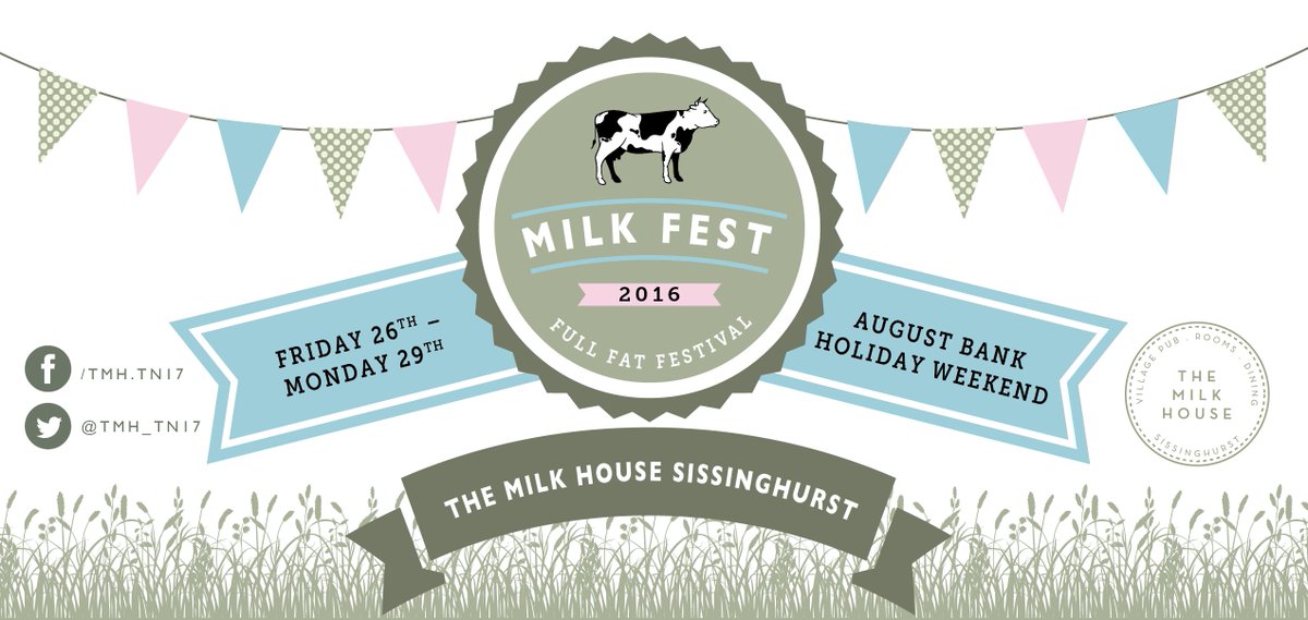 Don't forget the Bees will be playing at this year's #MilkFest courtesy of <a href="/TMH_TN17/">The Milk House</a>: bit.ly/2a9hHJZ