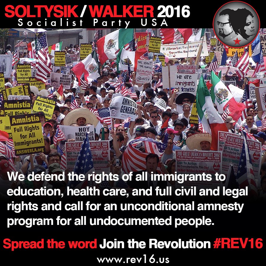 SocialistRev16's tweet photo. https://t.co/ag3EKbPWmJ #REV16 #Amnesty #socialism #Revolution @SPofUSA @Mi4Rev2016 @sgvsocialists https://t.co/3WCCaCrYE6