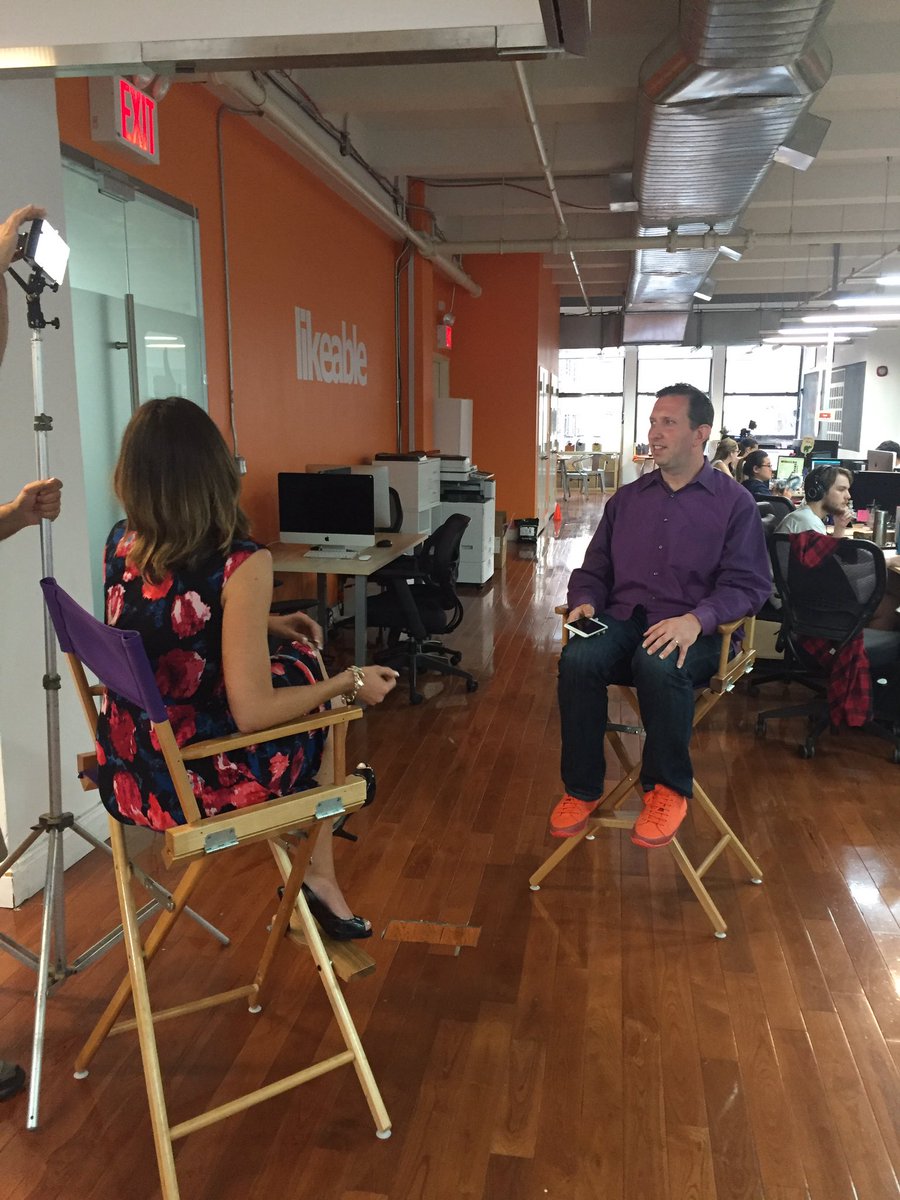 Tune in for #LikeableTV live Tues 8:30 AM ET! facebook.com/events/1743331…