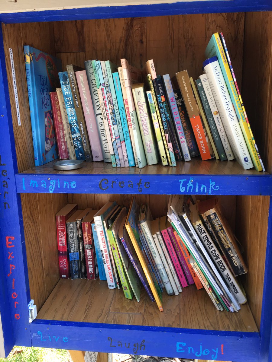 Ave H Free Library tweet media