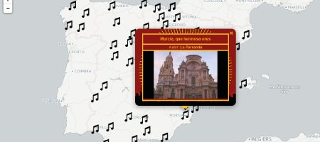 CartoVision's tweet photo. Canciones sobre cada capital de provincia. ¡No te pierdas nuestro último mapa musical!
https://t.co/STpwMNLjww https://t.co/F8fv5Ymkii