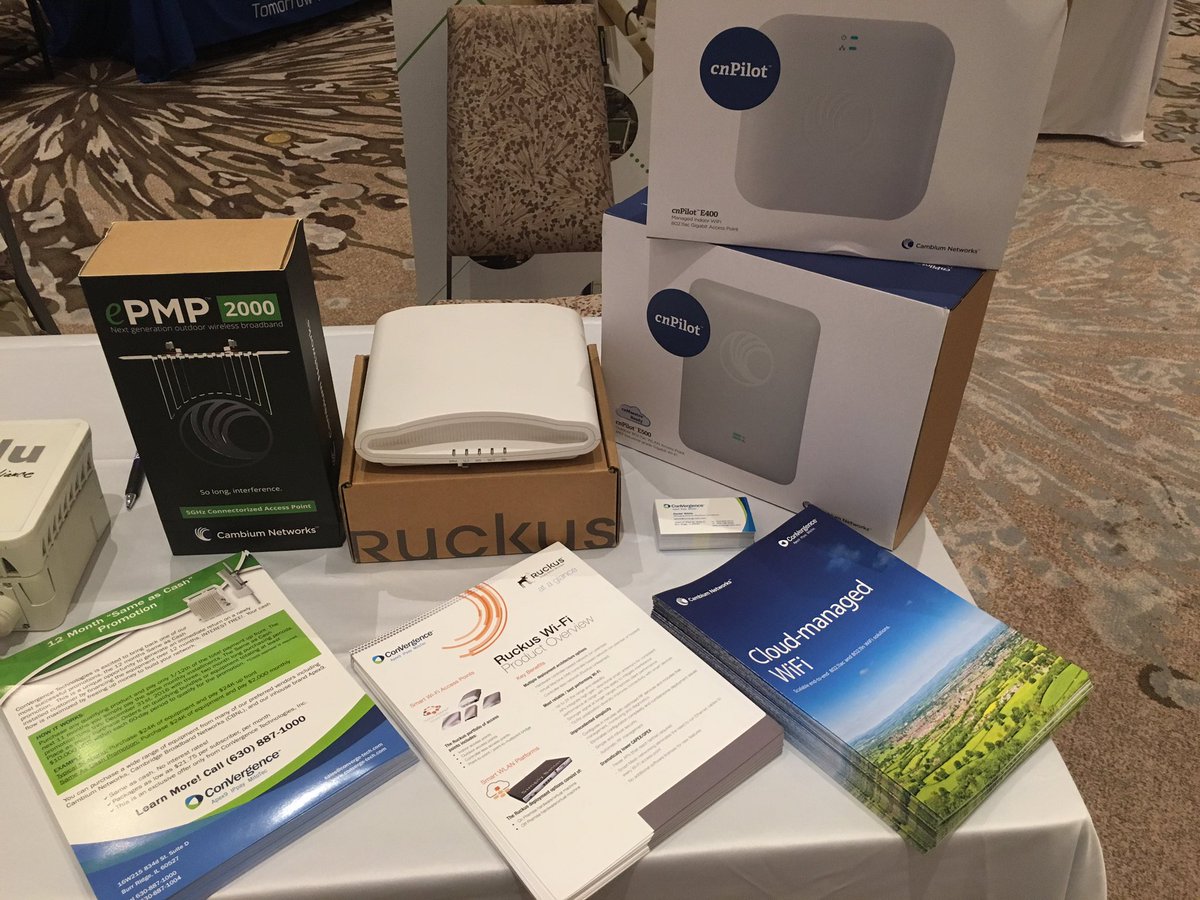 DanielWhite84's tweet photo. Visit @Convergence_Now at @FISPALive 2016 showcasing @ruckuswireless @CambiumNetworks @Siklu_mmwave @Sandvine #IPpay https://t.co/xfLTx2tCZL
