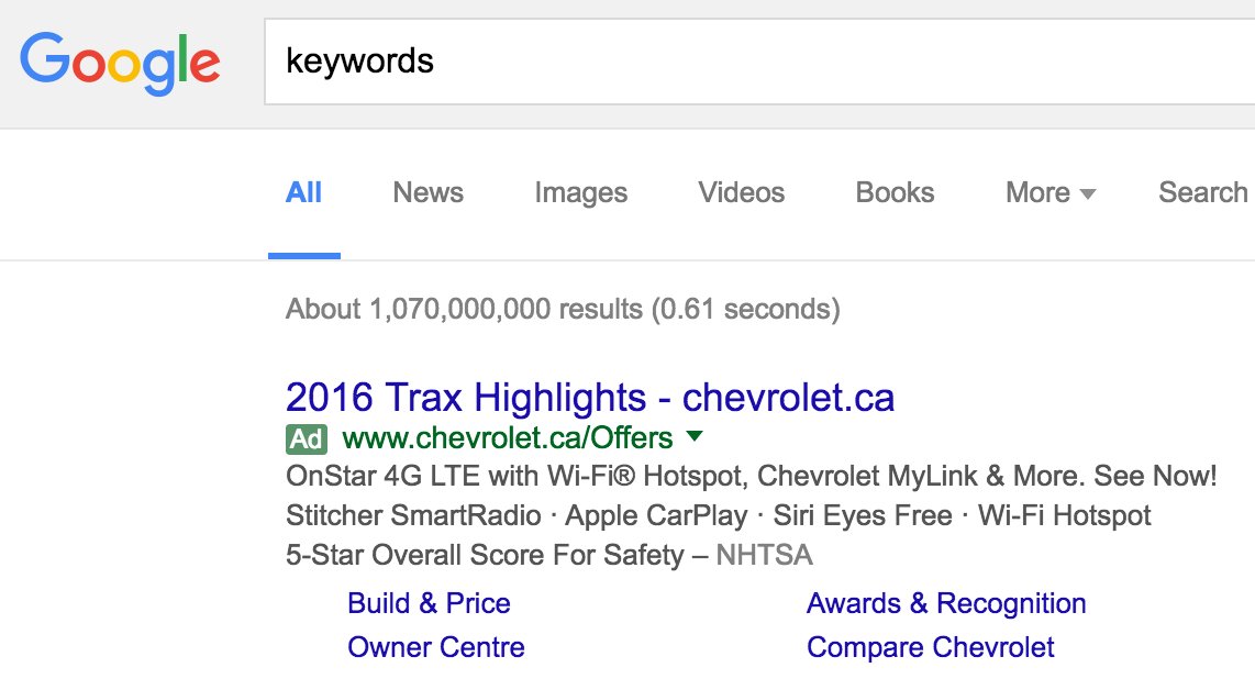 seo_notebook's tweet photo. .@ppchero @PPCKirk @semrush @TheSEMPost 1 month later & @ChevroletCanada still bids on "keywords." #spreadsheetfail https://t.co/MvingABDpc