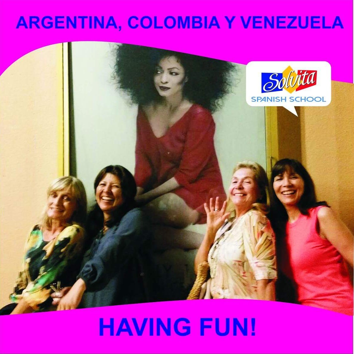 SolvitaSpanish's tweet photo. #family #joinus #learn  Learning Spanish by having fun is our main goal! SolvitaSpanishSchool. Join us! https://t.co/X1kg0ci5qy