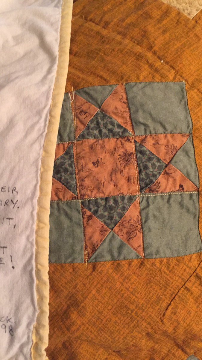 MerandaMary's tweet image. I found this wonderful quilt at an antique shop, anyone know Robert??