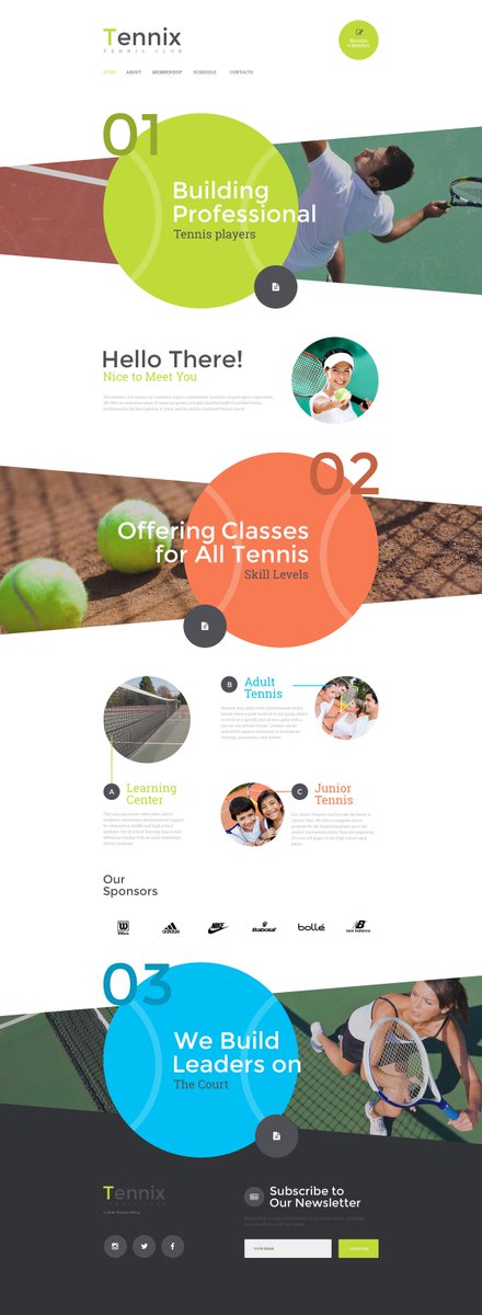 webdesignlords's tweet image. Sports / Tennis website design - #tenniswordpressthemes #sportswebdesign - bit.ly/29eovE0