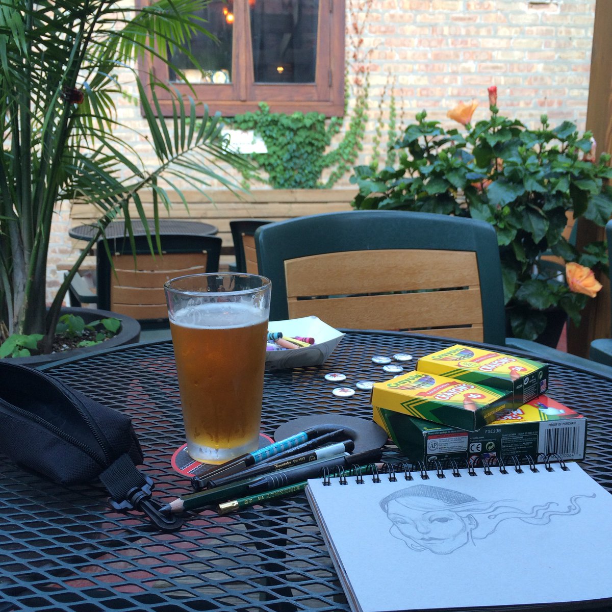 NOTE: Drink &amp; Draw now at Long Room patio. Because patios are where it's at and we're not party crashing dicks.