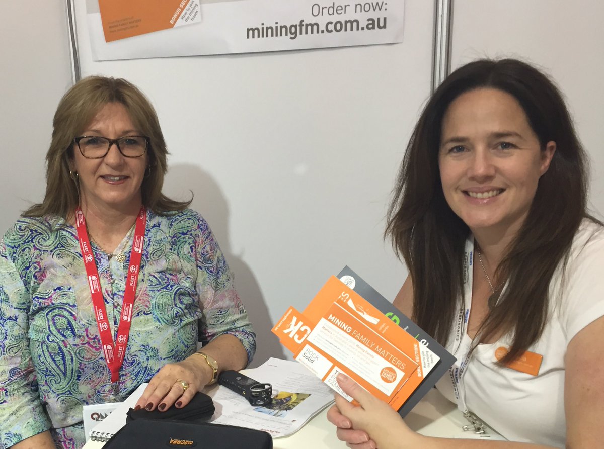 MulliganTracey's tweet photo. On assignment for @CQUni, interviewing Alicia from  @MiningFM @QME_Expo #profcomm https://t.co/tKjbAFAFc6