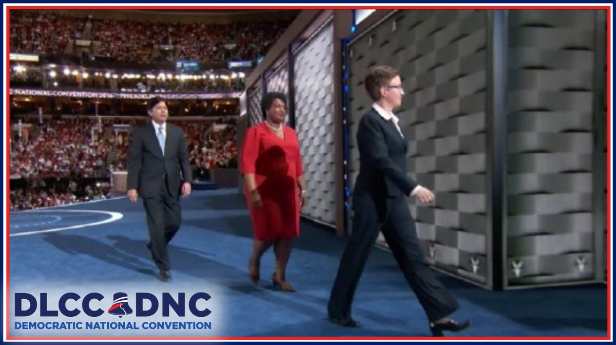 NJDACC's tweet image. RT @TheDLCC: Our Leg. leaders @TinaKotek @kdeleon @staceyabrams rallied Dems at DNC in support of #stateprogress