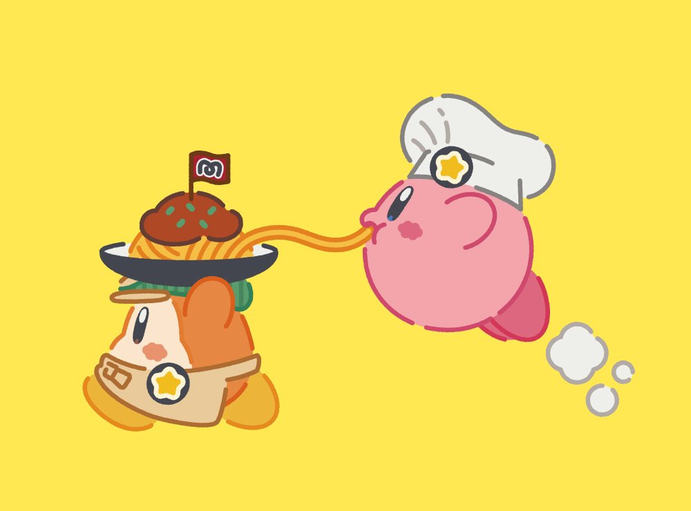 Twitter पर Kirby Cafe カービィカフェ 若干1名 戦力になっているのかあやしいひとがいますが メニュー開発を含め 開店準備進行中です