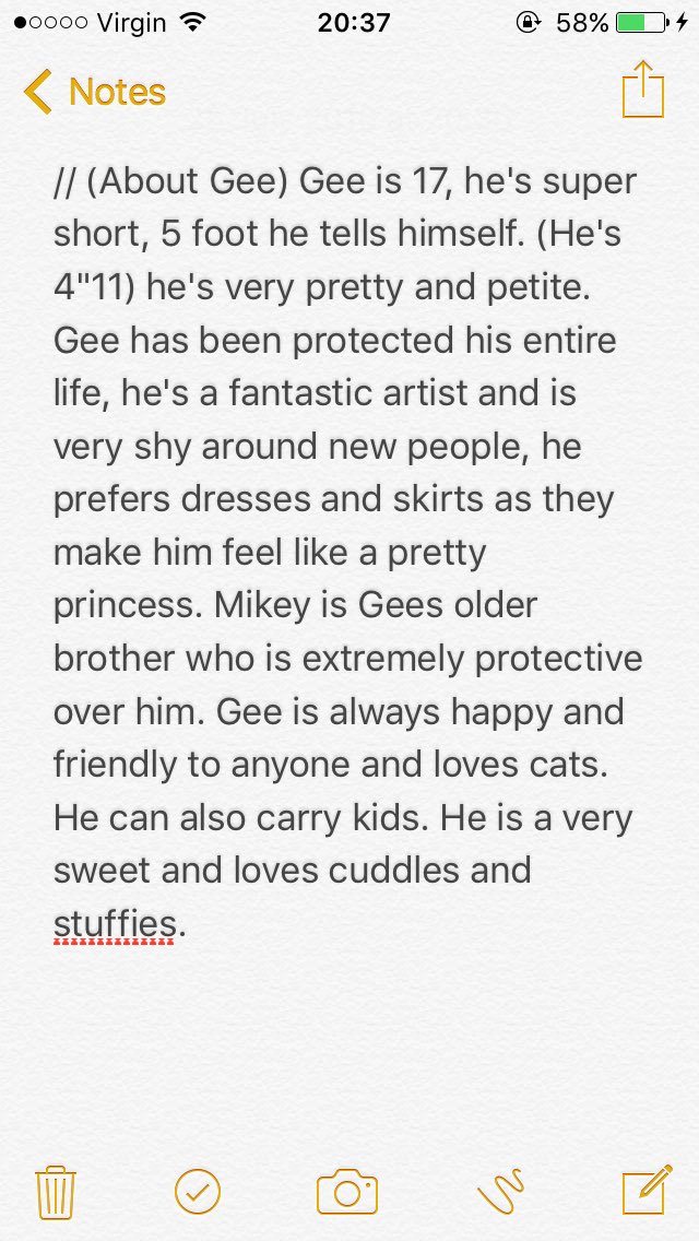 UntouchedGee's tweet image. // About Gee