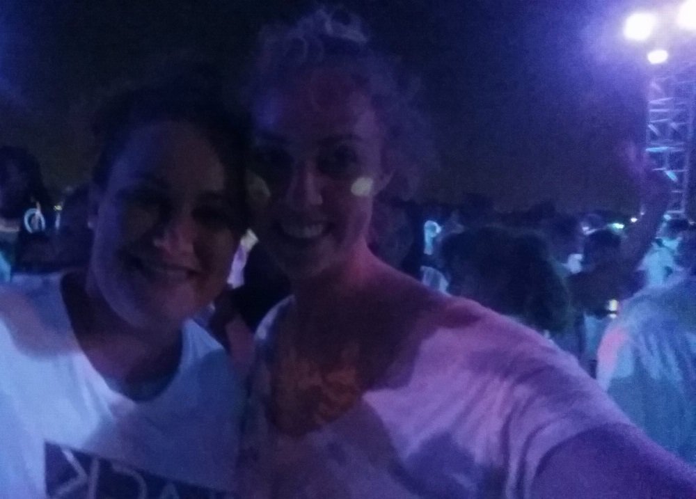 LifewayCares's tweet photo. Rocked the 5k!!! @BlacklightRun #lifewaycares #enthusiasticrecovery #alternativepeergroup #APG #mindbodysoul https://t.co/iWN3sDCbHL
