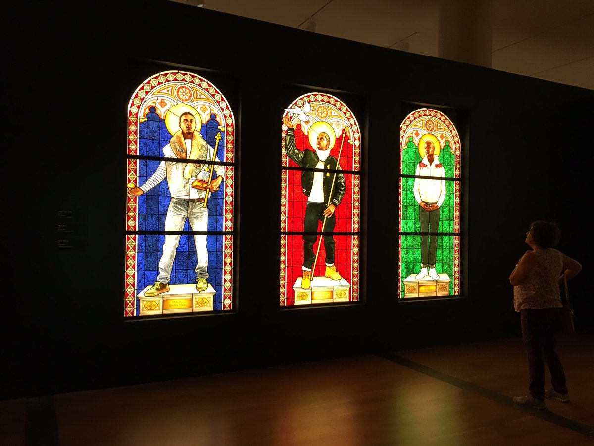 MuseumDirectors's tweet photo. Enjoyed visiting the gorgeous exhibition Kehinde Wiley: A New Republic @vmfa this wknd #wileyrva https://t.co/iS9ILTdPDt