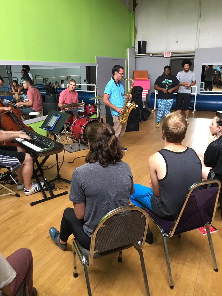 Live musicians in class!