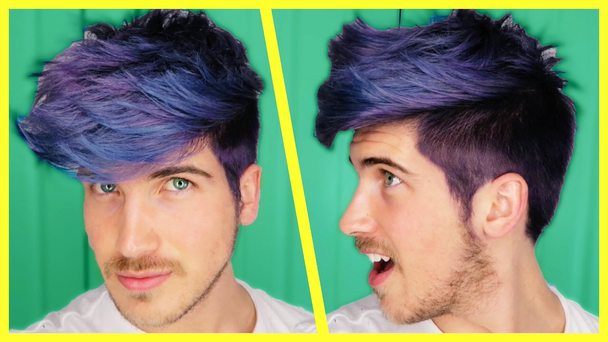 3. Joey Graceffa's Blue Hair Evolution - wide 7