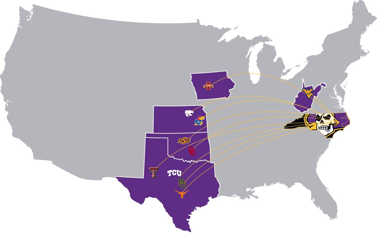 ECUAthletics's tweet image. Looks like @ECUAthletics would be an excellent travel partner along with @WVUSports!