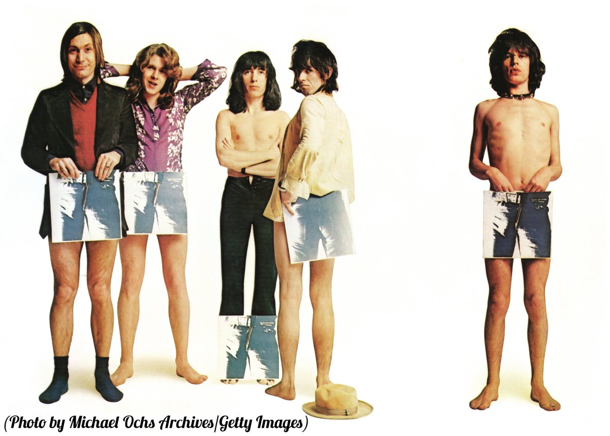 Rolling Stones 'Sticky Fingers' Promo Shoot, 1971.