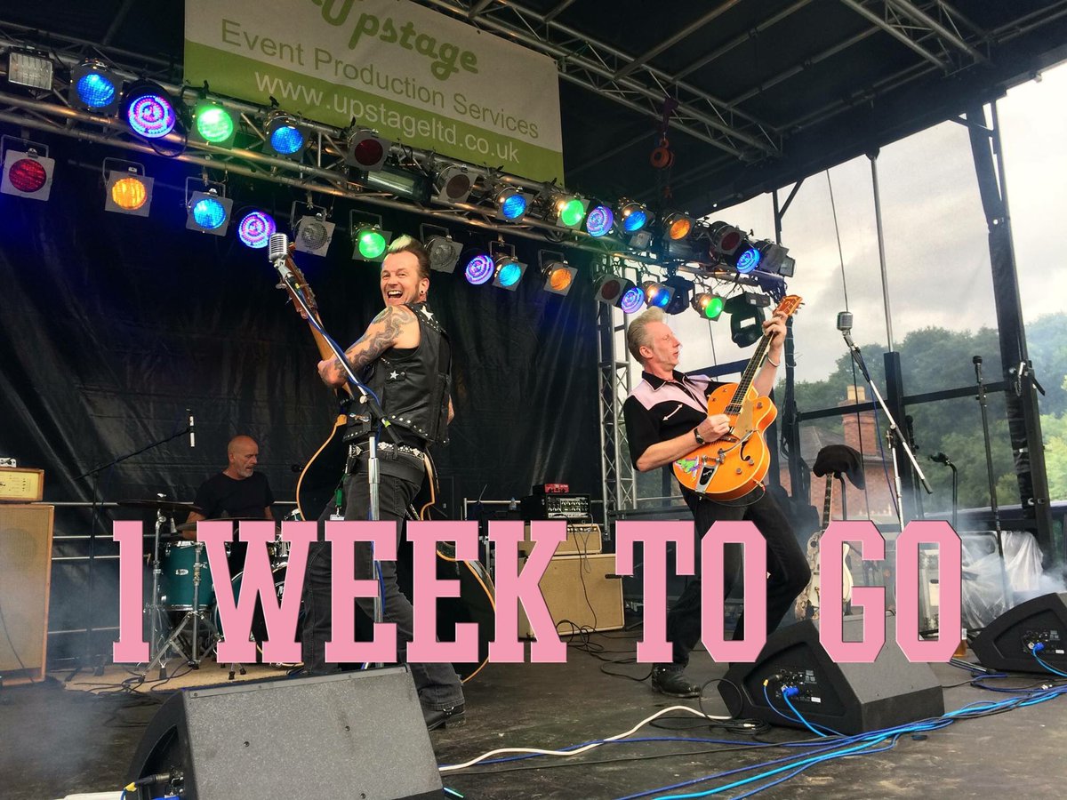 One week to go at <a href="/BearfestUK/">Bearfest Music Festival</a> #worcester 31st July #festival #LiveMusic facebook.com/bearfestuk/