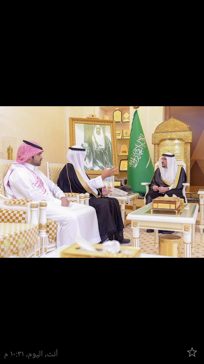 shukoralshammar's tweet photo. تشرفت هذا اليوم بلقاء صاحب السمو الملكي الأمير الدكتور فيصل بن مشعل آل سعود أمير منطقة القصيم - حفظه الله - https://t.co/GTUUGvb7eL