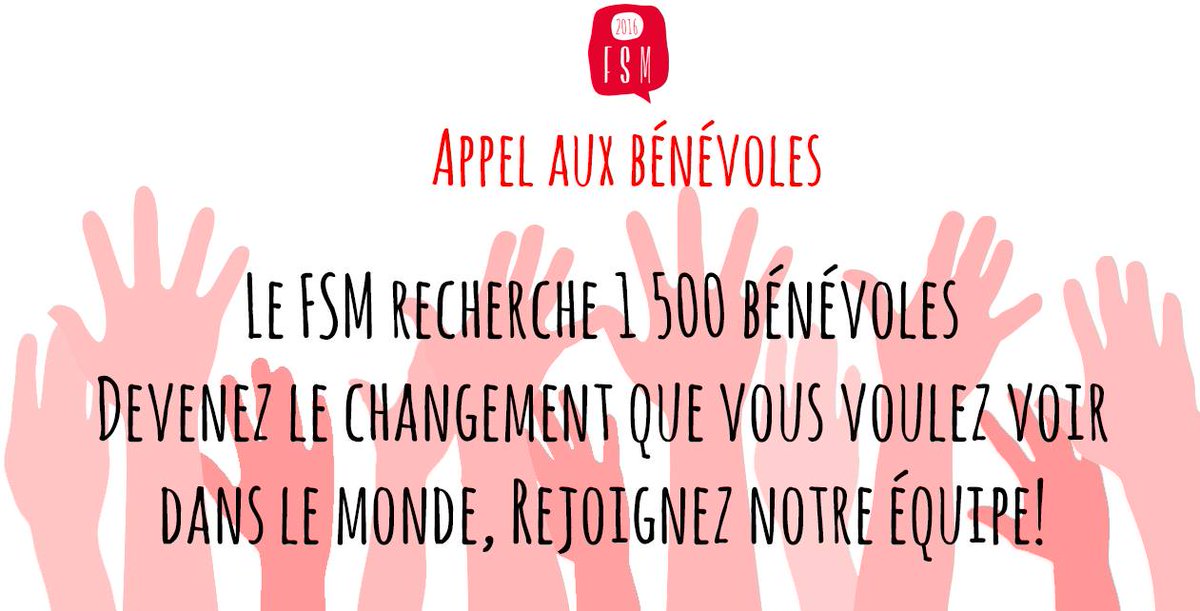 esplanadeQC's tweet photo. Le #FSM2016 recherche des bénévoles pour les accompagner du 9 au 14 août https://t.co/Z6R7Q8etYf @fsm2016wsf https://t.co/rRG68hRYdY