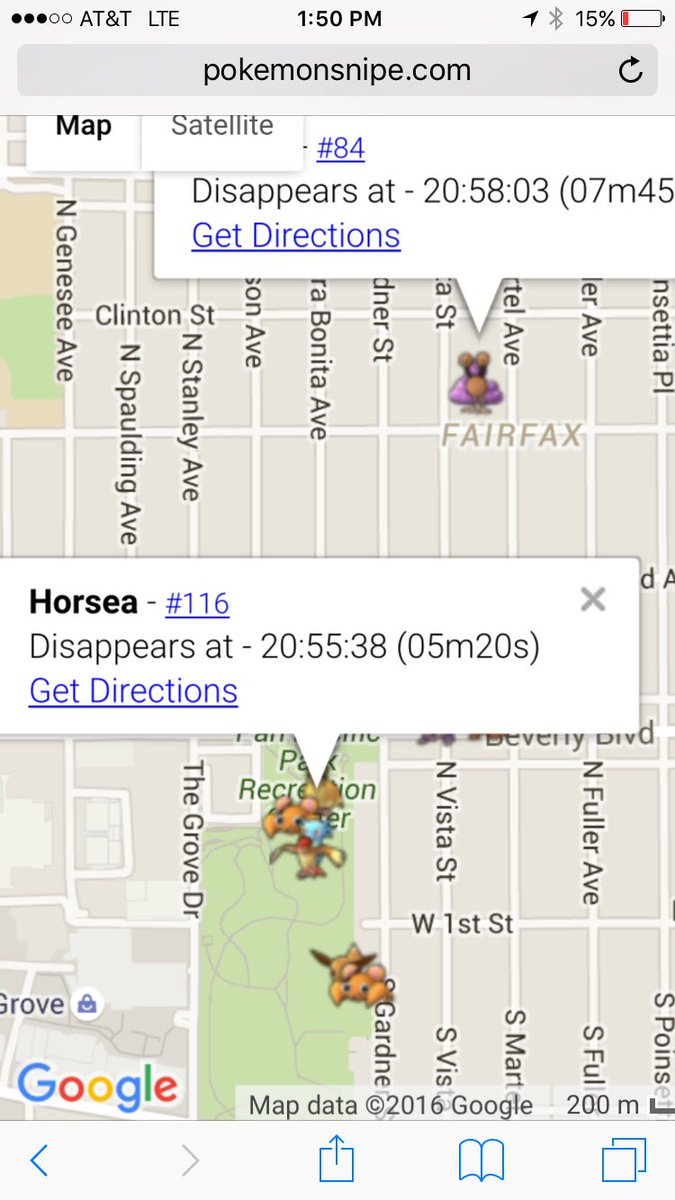 PokemonSnipe's tweet image. #horsea our maps are running slow right now! Please give 30 seconds to scan your area 😎