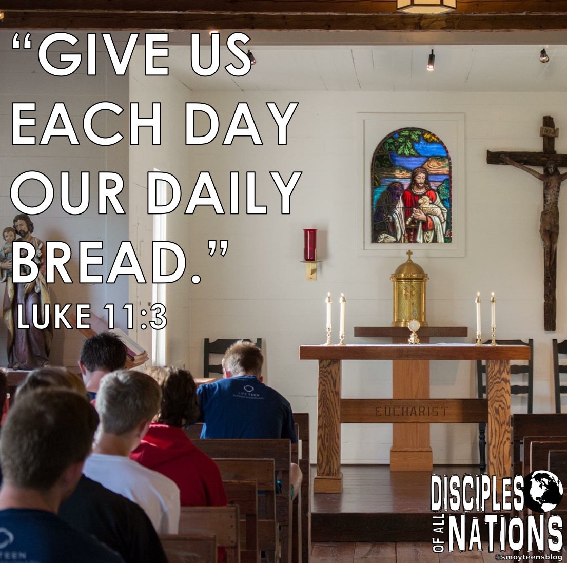 Disciples of Nations (@smoyteensblog) on Twitter photo "Our Daily Bread" by <a href="/chase_hawkins15/">Chase Hawkins</a>, a reflection on the Eucharist & God's blessings.
disciplesofallnations.weebly.com "Our Daily Bread" by <a href="/chase_hawkins15/">Chase Hawkins</a>, a reflection on the Eucharist & God's blessings.
disciplesofallnations.weebly.com