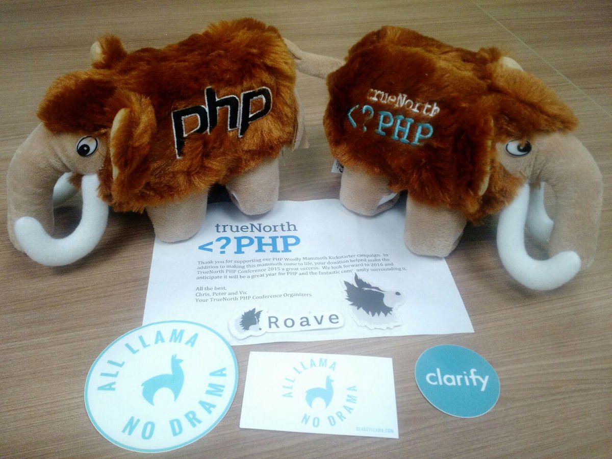 vitormattosrj's tweet image. My new #elephpant !!! Thanks for @devopsmeth and @TrueNorthPHP  #TrueNorthPHP #php!!!!