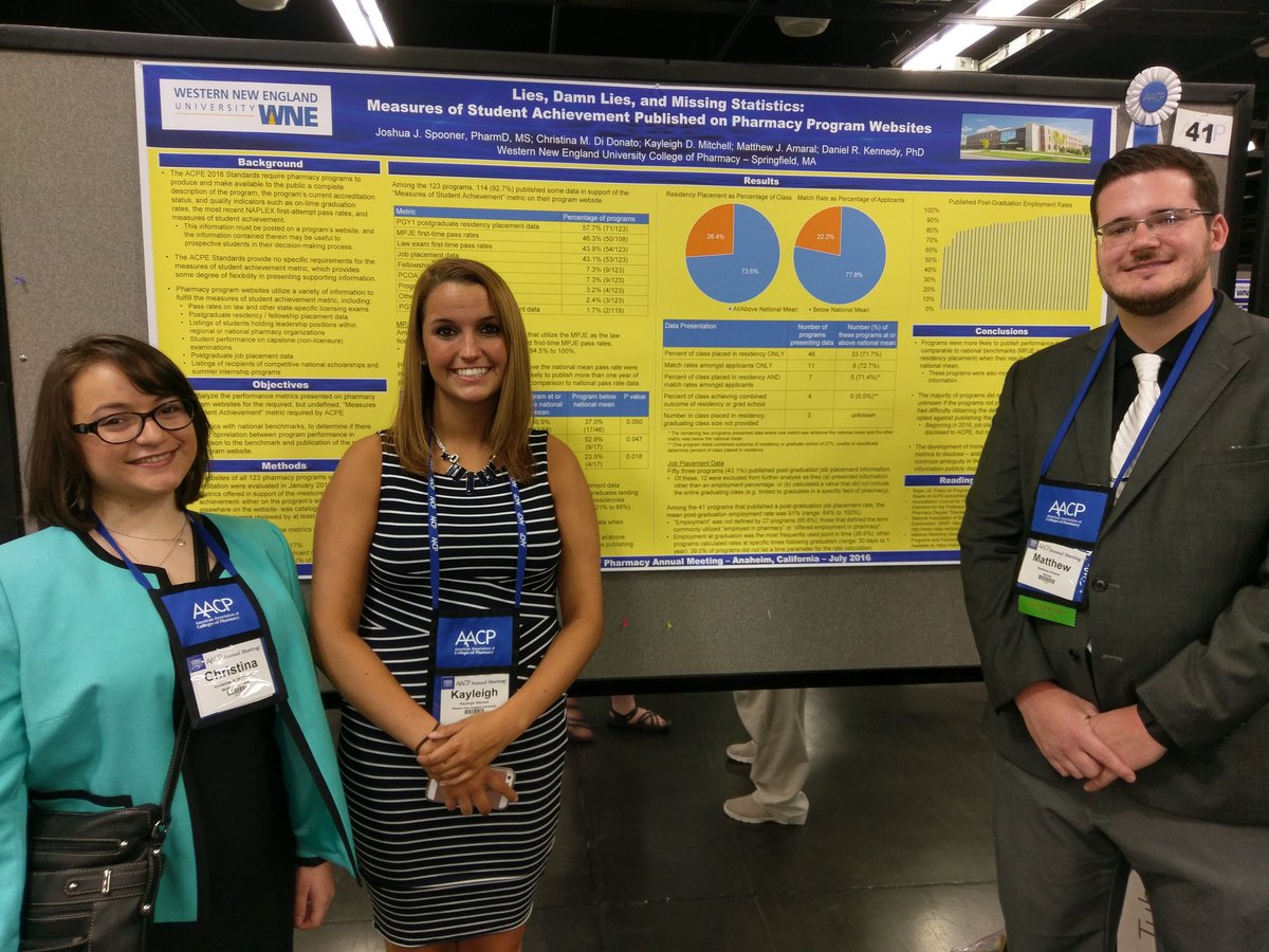 365DayDL's tweet photo. Proud of my @WNEPharmacy students presenting their research today at #pharmed16 in anaheim CA. Looking sharp! https://t.co/DRNwsU17oC