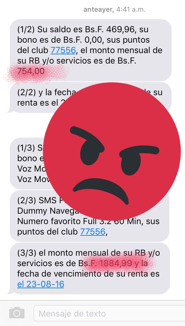 LissDeFreitas's tweet photo. Y entonces vino #Movistar y subió los montos de la renta sin creer en nadie. https://t.co/KRU5IjsCSz