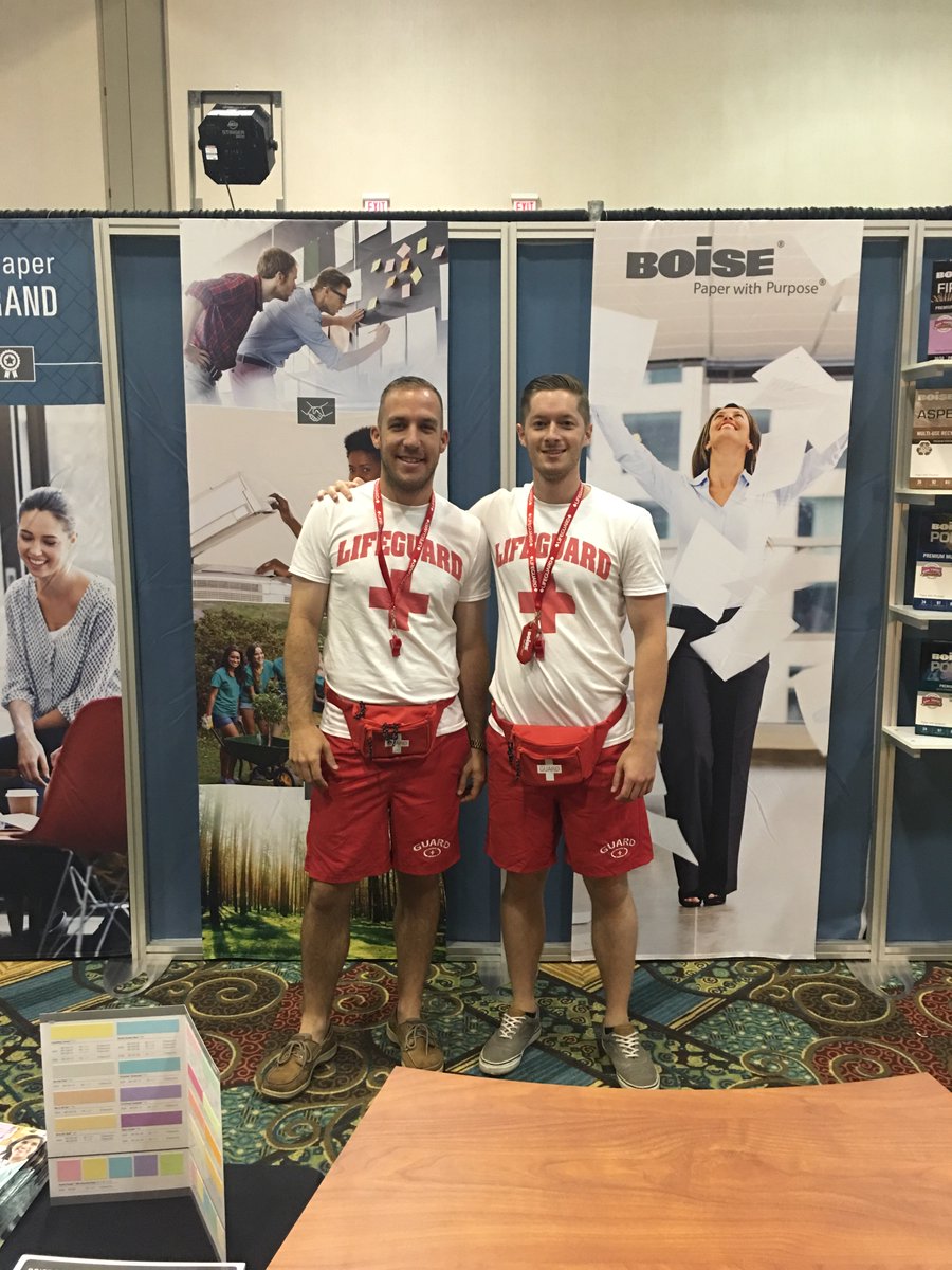 BoisePapers's tweet photo. Surf’s up at the Boise Paper booth at the @IAAP Summit. Stop by booth #214-216 tomorrow to get your picture! https://t.co/L0xZE6YbzR