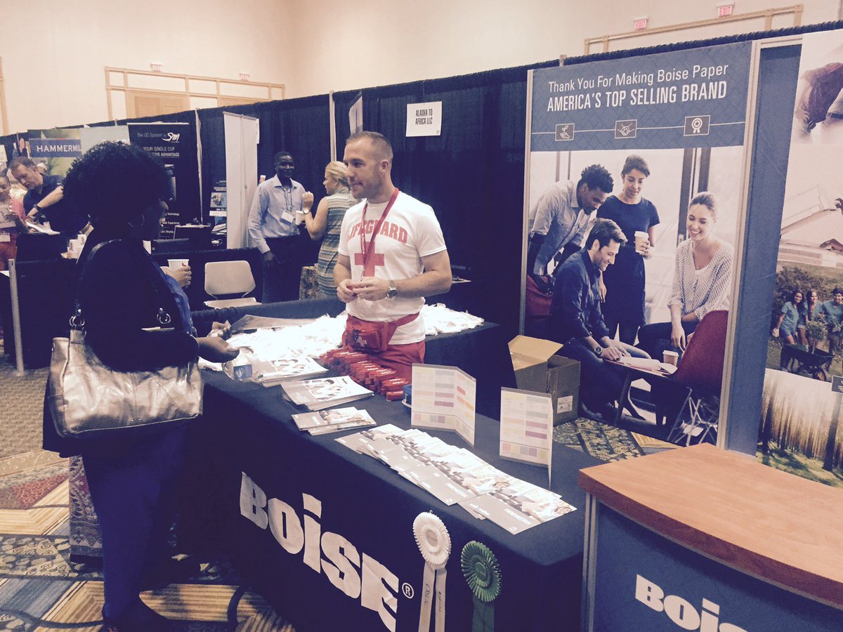 BoisePapers's tweet photo. Surf’s up at the Boise Paper booth at the @IAAP Summit. Stop by booth #214-216 tomorrow to get your picture! https://t.co/L0xZE6YbzR