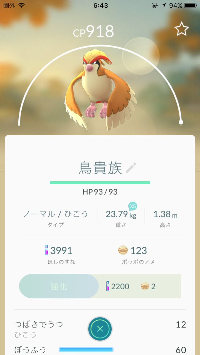 ポケモンgoニックネーム