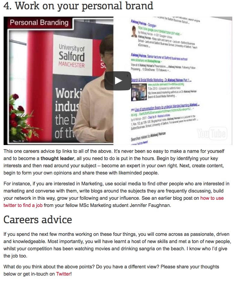 salfordbizsch's tweet image. Work on your personal brand online bit.ly/2apQuF6 via @AlexJMellor @JennieLy #passion4digital