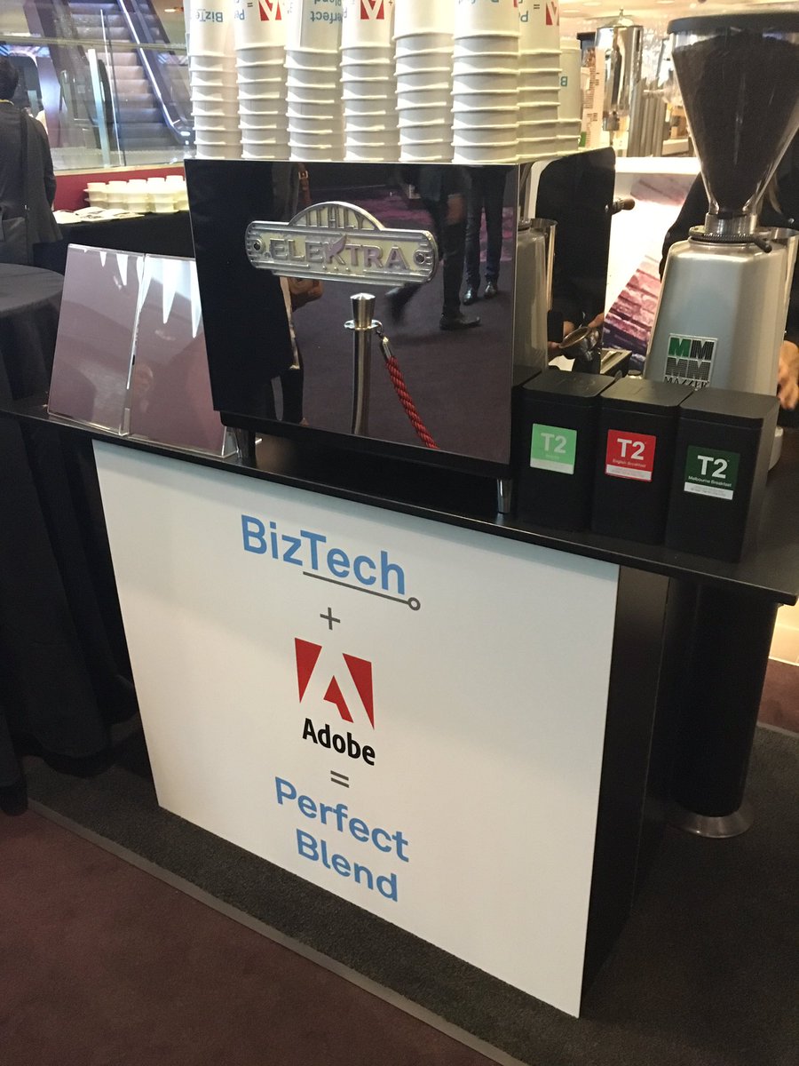 Incoming from #AdobeSymp! ☕️