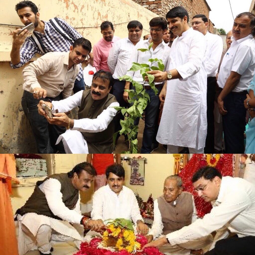 ivishalthacker's tweet image. कर्णावती महानगर मे @ChaudhryShankar जीने सभी शिवालयो मै बिलीपत्र के पौधारोपण करने का प्रारंभ करवाया
#SelfieWithATree