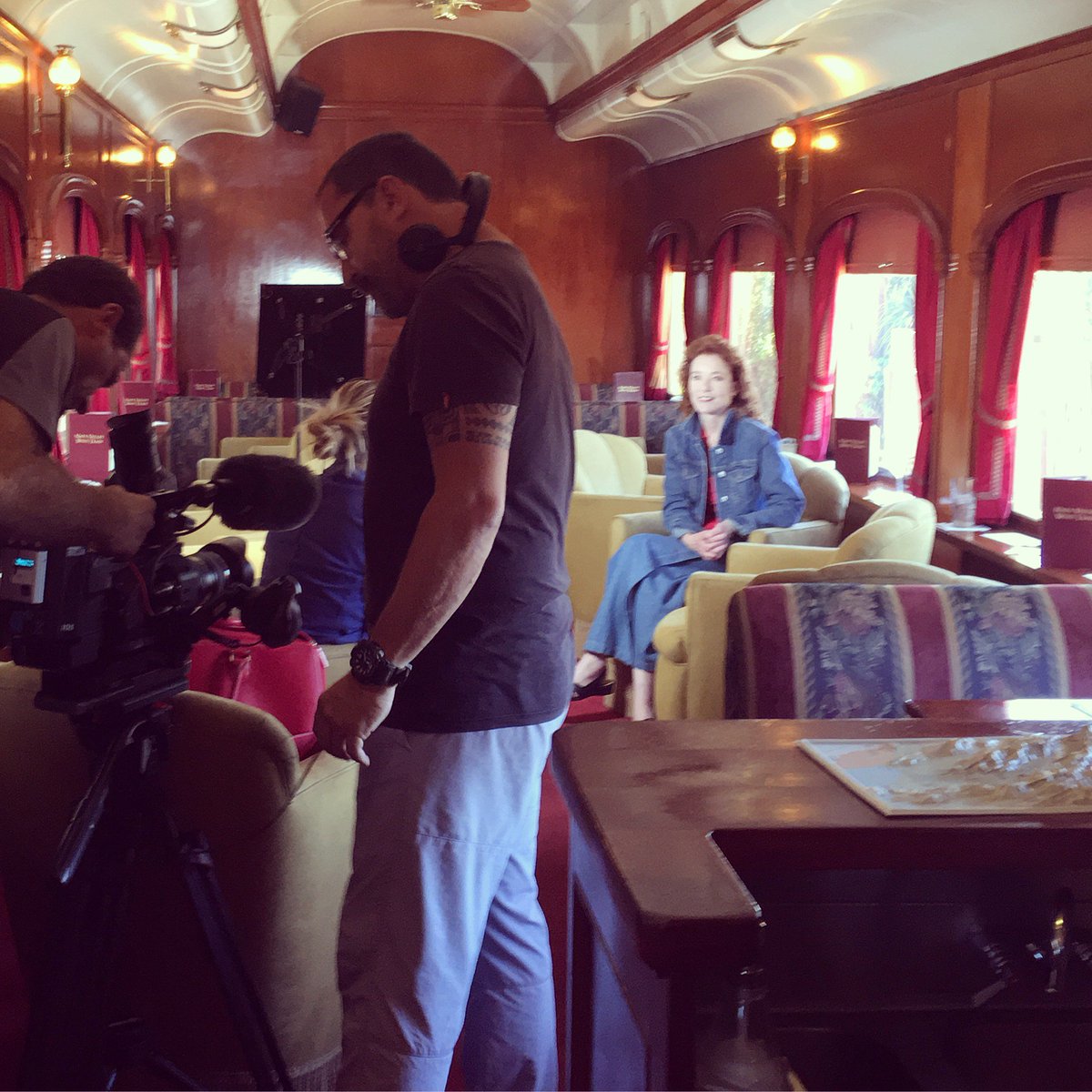 RT <a href="/KMacWine/">EllaReid</a>: On #NapaValley #winetrain for a #documentary Will be on TV <a href="/ARTEfr/">ARTE</a> #Napa and its history.  Very cool!