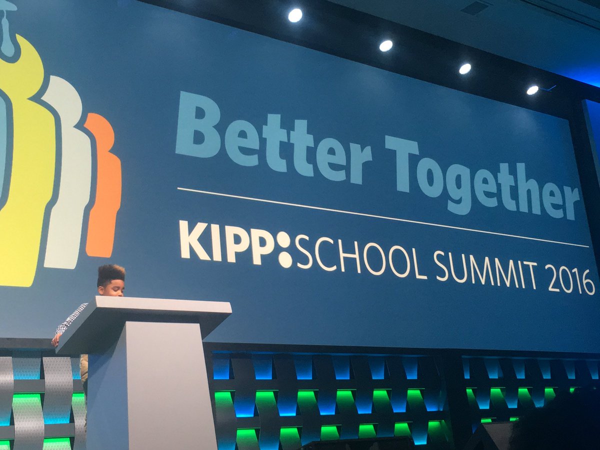crimsonbleu's tweet photo. 4th grader Tariq ,"I AM a courageous scholar" #KSS2016 #kippstrive https://t.co/czizHqy7PI