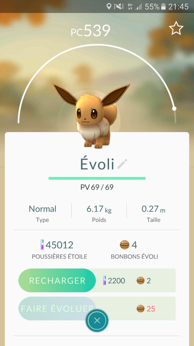 Totof_blc's tweet photo. @GWPokemonGO @GAMEWAVE Oui et il fait plaisir 😊 https://t.co/9FstuYHKHT