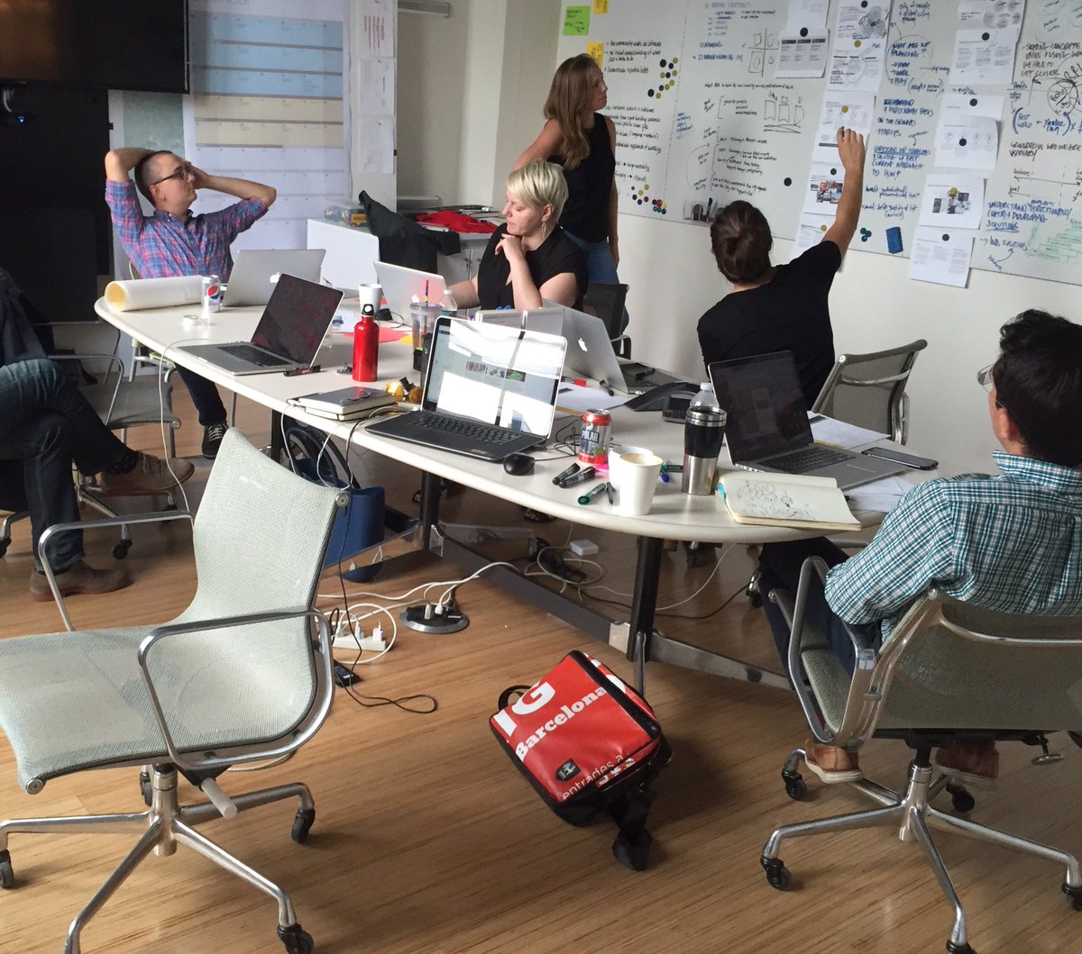 BostonPlans's tweet photo. #nextBRA Update: @_Continuum core team refining brand directions based on last week's work session. Zeroing in! https://t.co/TjeO1C6fKM