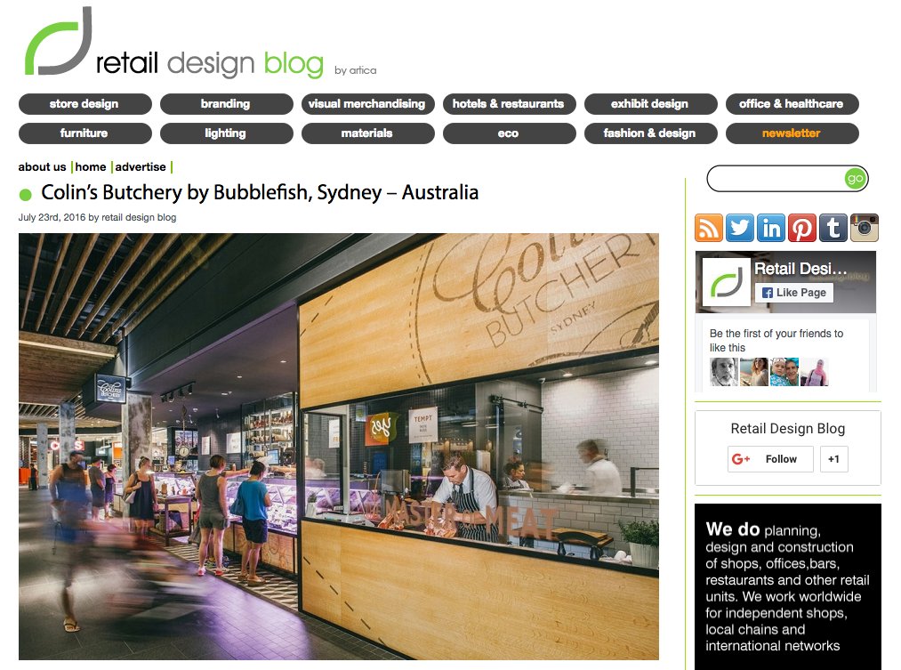 bubblefishAU's tweet photo. Colin's Butchery published on @RetailDesignBG today! Check it out: https://t.co/nwWSpvxk5B #BrandsByBubblefish https://t.co/3YXfvpRSXV