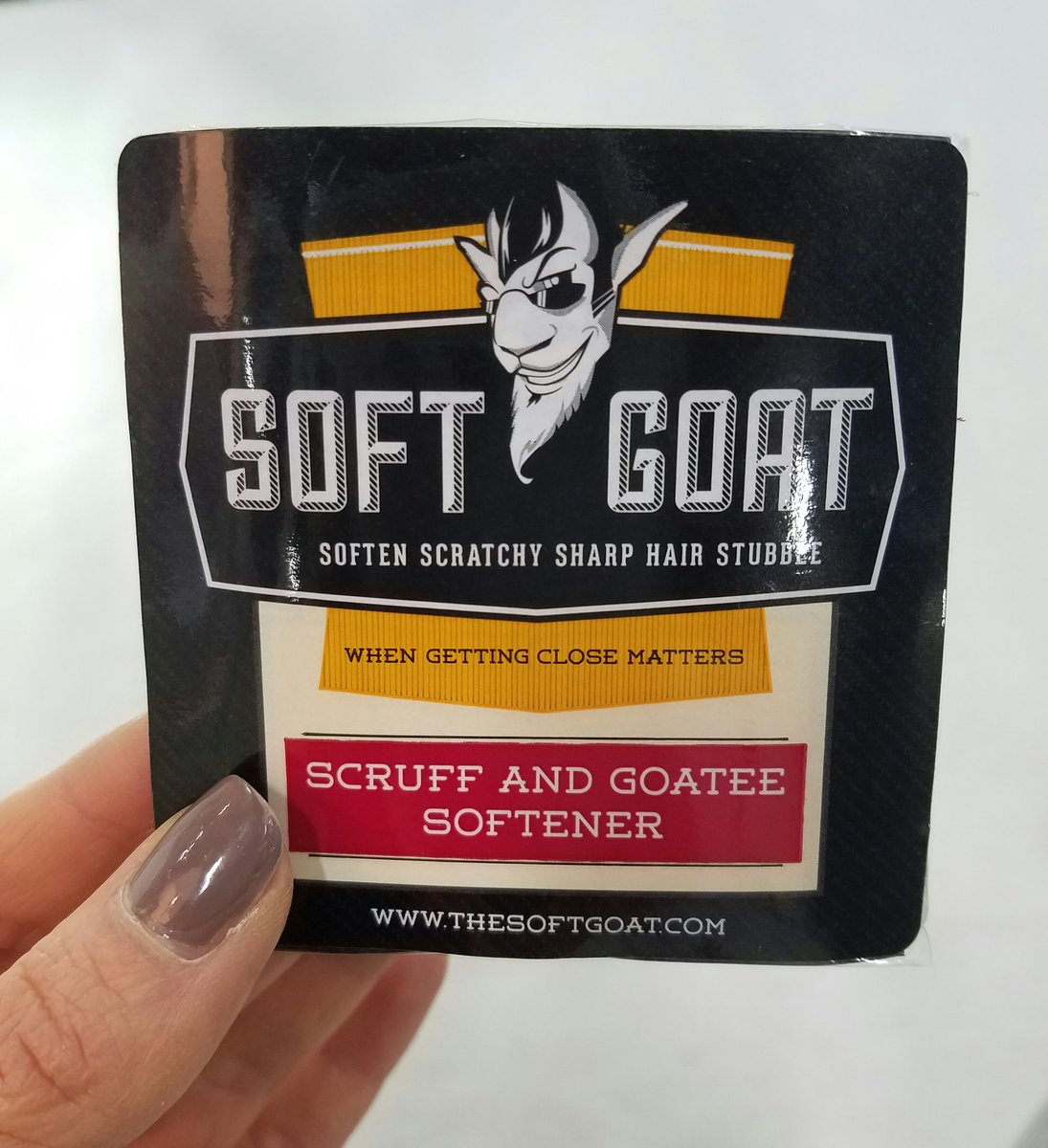 For scruffy boys- and the girls who make out with them ❤ <a href="/cosmoproflv/">Cosmo Prof</a> #cosmoprofna <a href="/TheSoftGoat/">The Soft Goat</a>