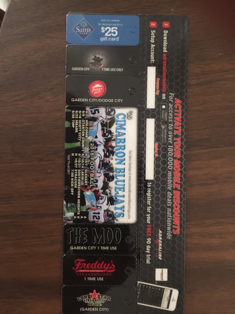 BlueJayFB's tweet photo. The BlueJay value cards are now in. There are amazing deals once again. If interested ask a BlueJay football player. https://t.co/jhwYP7S0YX