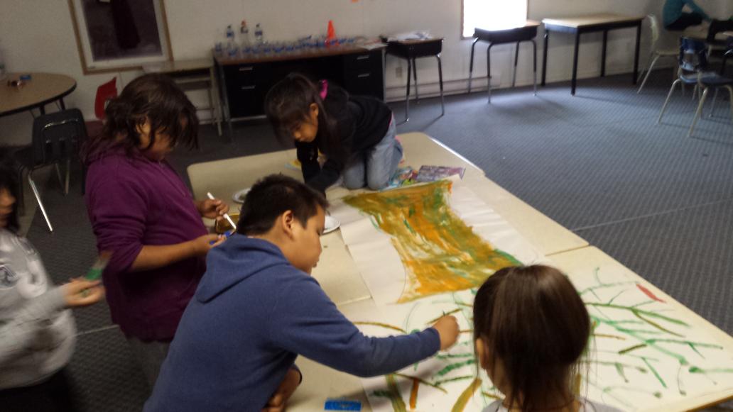 learning4life12's tweet image. Had a blast hunting for words &amp;amp; making our #wordtree @FrontierCollege #literacy #summerreadingcamp #funwithwords