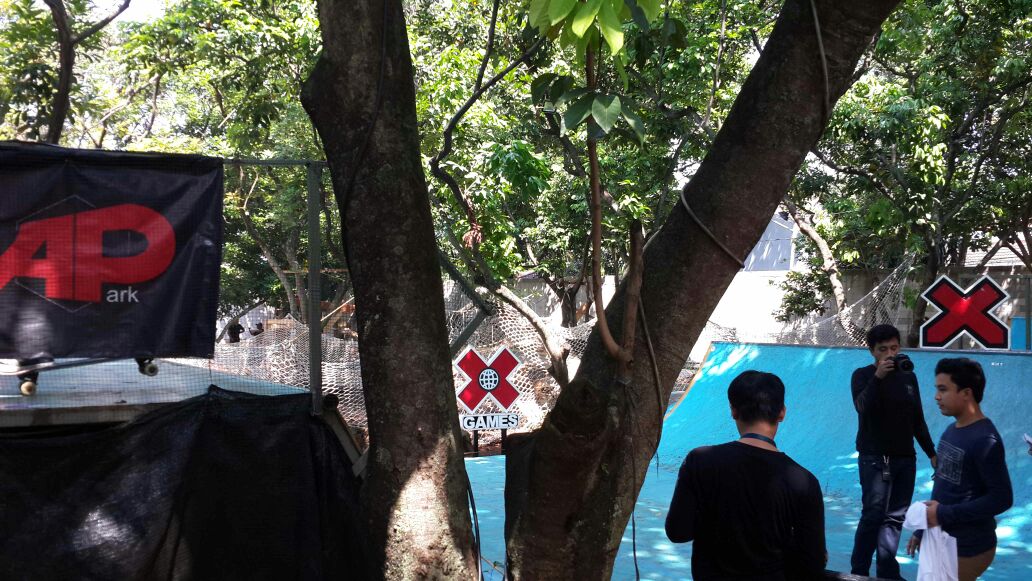 X-Games shoot at APark