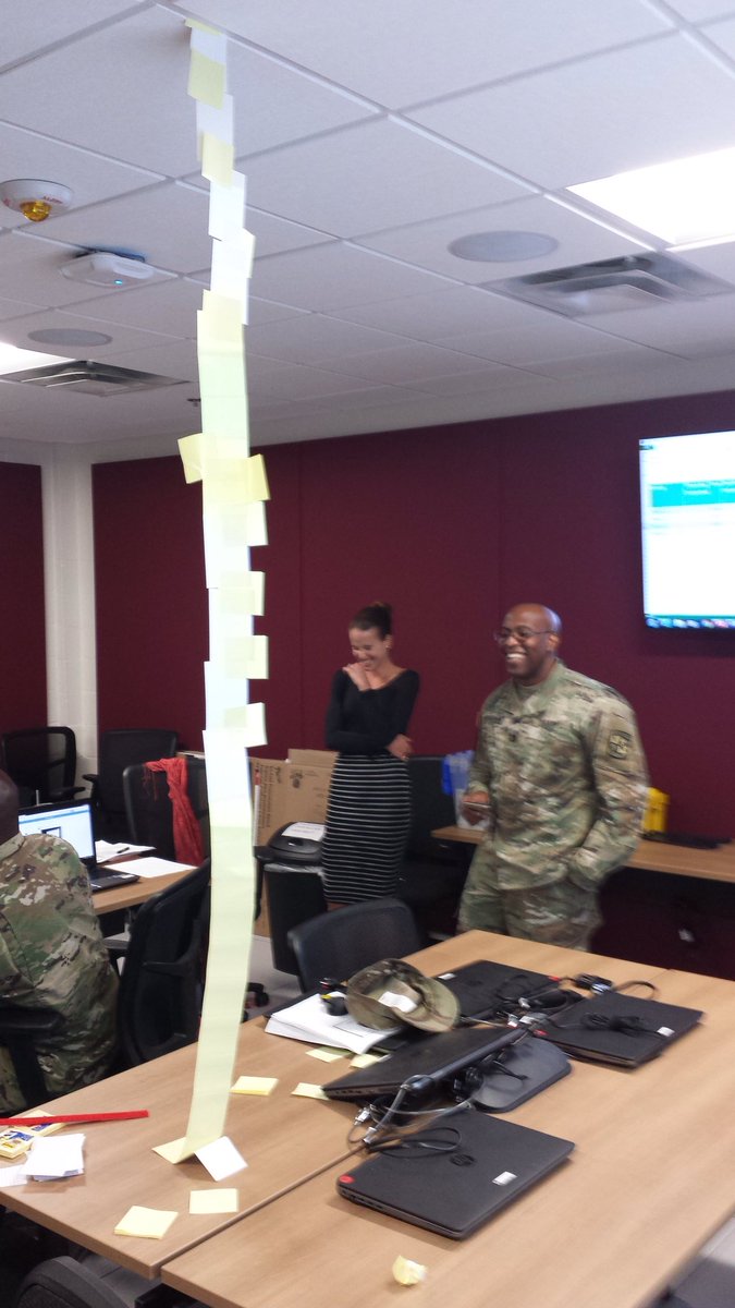 MikeF99670803's tweet photo. Learning to build towers.  Great class Chris! #isteachingtips #CohortRomeo https://t.co/bYPOJggMeD