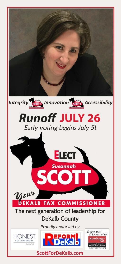 ccharmaine08's tweet photo. DeKalb County voters, vote @ScottForDeKalb TWICE 4 Tax Commissioner! https://t.co/qZW3IuVBYz