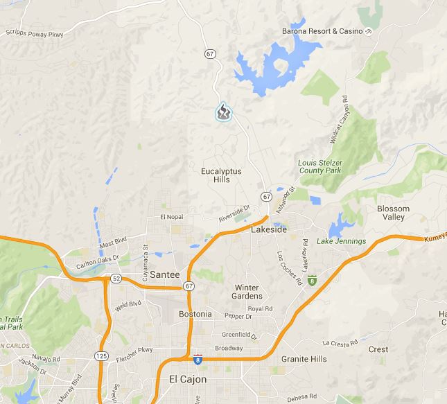 CAL_FIRE's tweet image. #LakesideFire [final] north of Lakeside (San Diego County) is 100% contained at 18 acres.